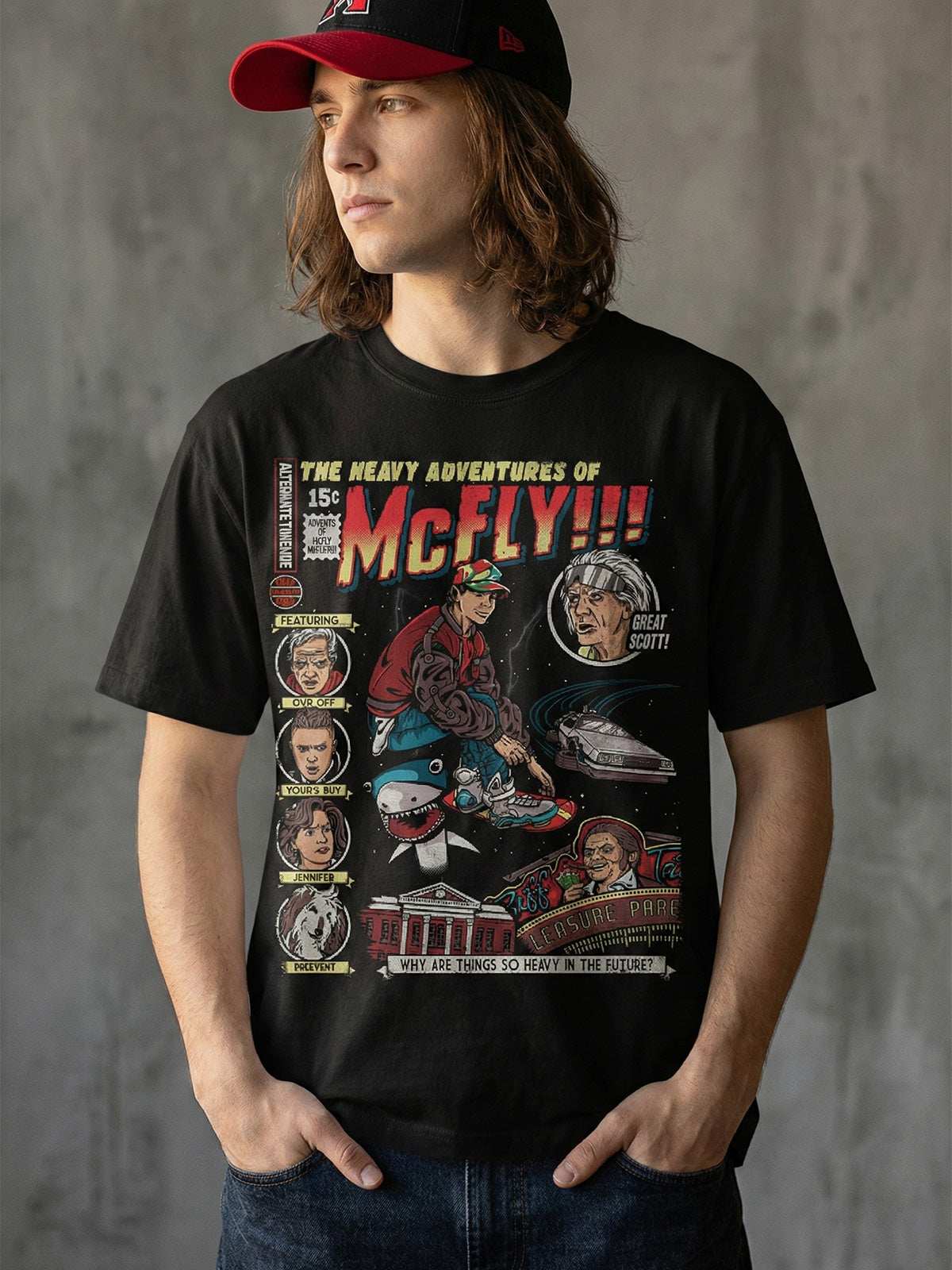Back to Future Tshirt-0