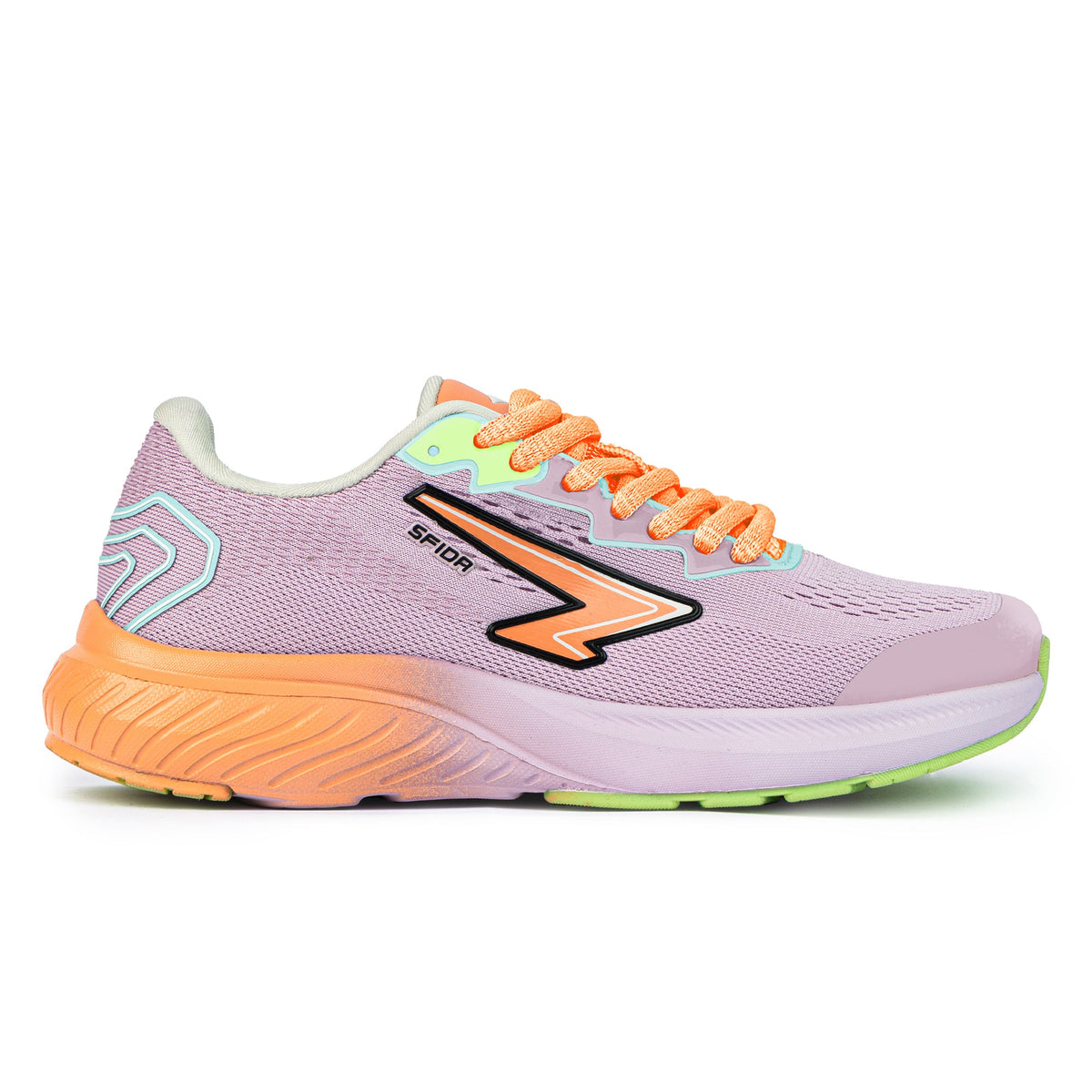 Brazen Girls Runner - Purple/Neon Lace-0