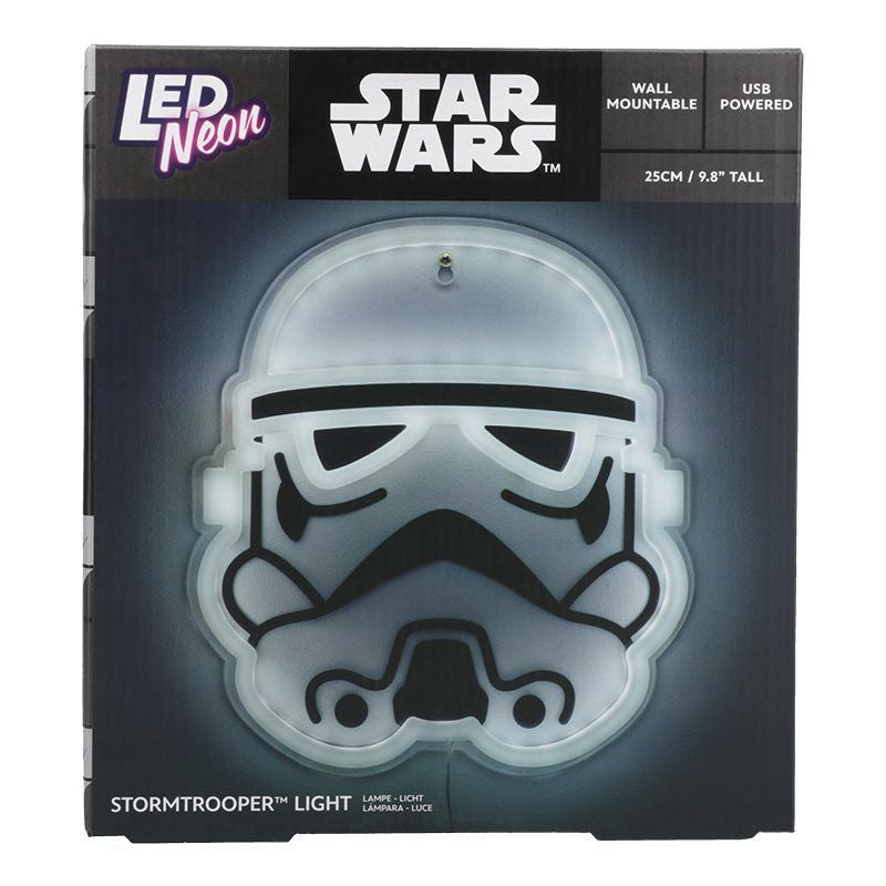 Star Wars - Stormtrooper falra szerelhető Led neon lámpa-0