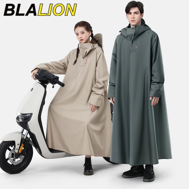 BLALION Thicken Oxford Waterproof Rain Gear Rain Poncho Unisex Fashion