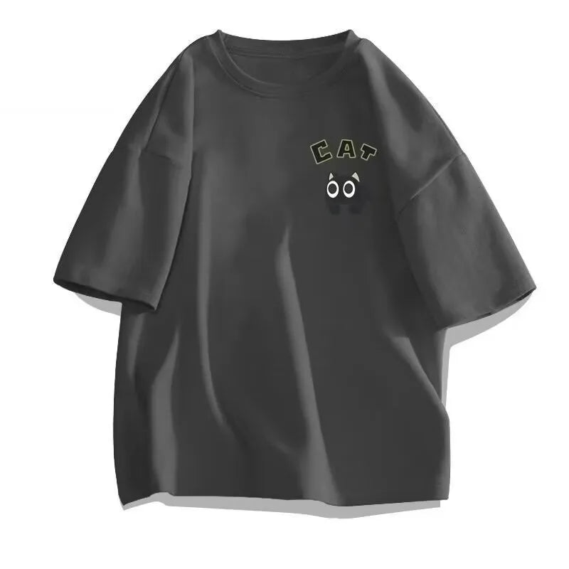 【 M-8XL 】 Summer Limited Edition Men's Oversized T-shirt Korean Casual