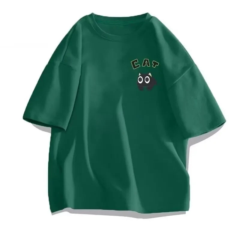 【 M-8XL 】 Summer Limited Edition Men's Oversized T-shirt Korean Casual
