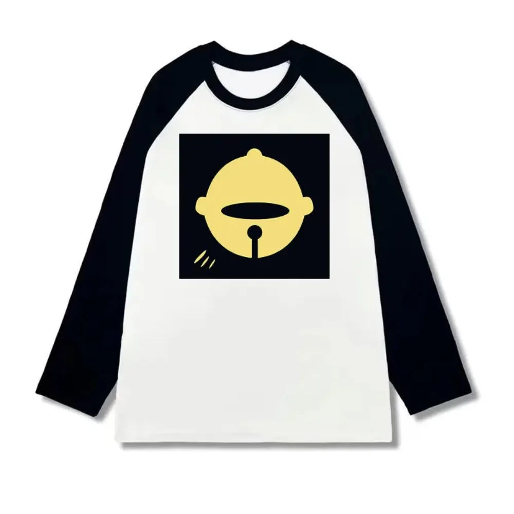 Anime Reze Long Sleeve T-shirt Cosplay Oversized Vintage Chainsaw Men