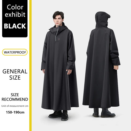 BLALION Thicken Oxford Waterproof Rain Gear Rain Poncho Unisex Fashion
