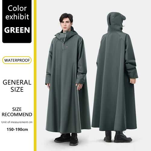 BLALION Thicken Oxford Waterproof Rain Gear Rain Poncho Unisex Fashion