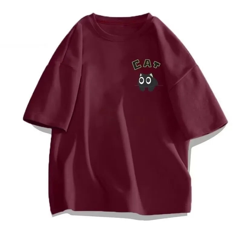 【 M-8XL 】 Summer Limited Edition Men's Oversized T-shirt Korean Casual