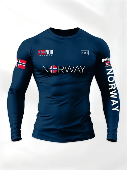 Muscle shaping men's compression tight top T-shirt, high elasticity