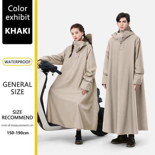 BLALION Thicken Oxford Waterproof Rain Gear Rain Poncho Unisex Fashion