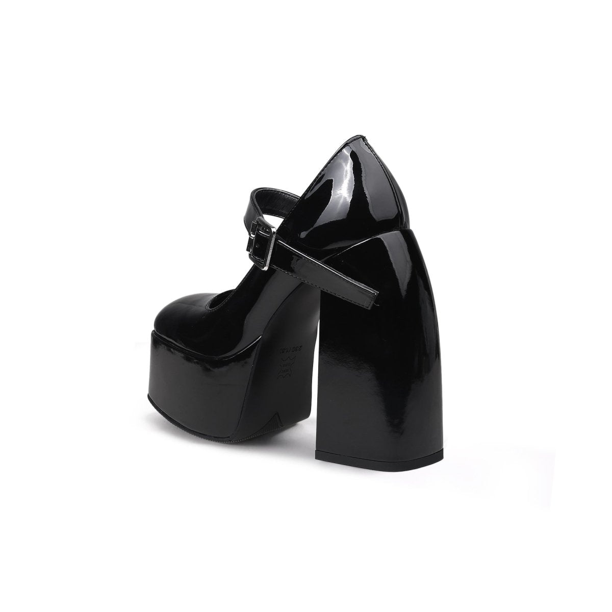 Platform-Heel Mary Jane Pumps-3